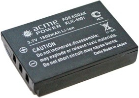 Аккумулятор для Kodak EasyShare DX7440 AcmePower KLIC-5001