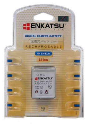 Аккумулятор для Nikon Coolpix S6 Enkatsu NK EN-EL8