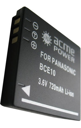 Аккумулятор для Panasonic Lumix DMC-FX33 AcmePower AP-BCE10