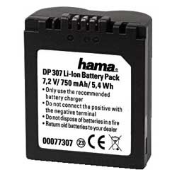 Аккумулятор для Panasonic Lumix DMC-FZ30 HAMA DP-307