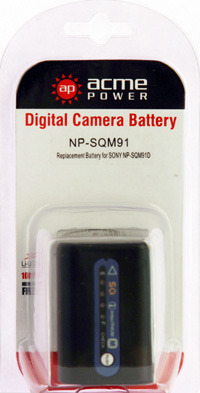 Аккумулятор для Sony DCR-DVD300E 8AcmePower AP NP-QM91D