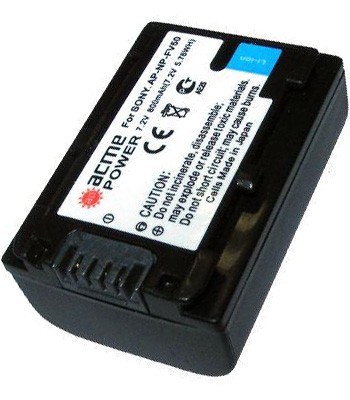 Аккумулятор для Sony HDR-CX100E AcmePower AP NP-FV50