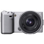 Цифровой фотоаппарат Sony Alpha NEX-5A Silver 16mm Kit