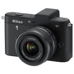Цифровой зеркальный фотоаппарат Nikon 1 V1 Black 10mm Kit