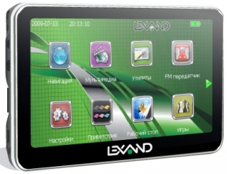 GPS Навигаторы, Эхолоты Lexand ST-565 HD серия Style