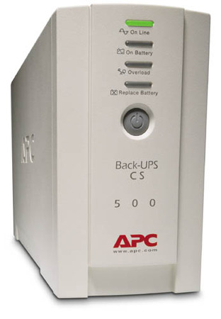Источник бесперебойного питания 500ВА APC Back-UPS BK 500RS