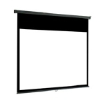 Экран настенный рулонный Projecta SlimCinema (10201004) 90х160см, Matte White S, черный корпус