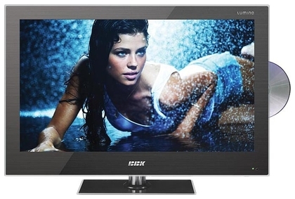 LED телевизор BBK LED- 18.5" BBK Lumino LED1955DT, c DVD плеером, черный