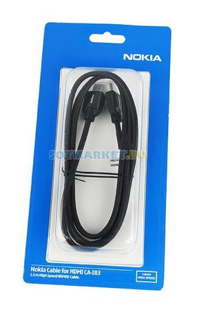 Мультимедийный HDMI кабель для Nokia 600 CA-183 ORIGINAL