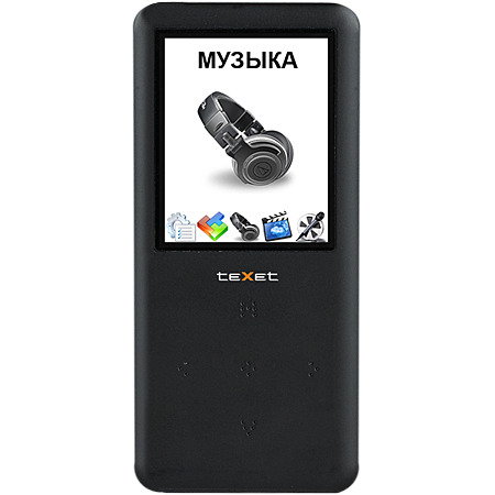 Плеер MP3 Flash Texet T-699 (черный)