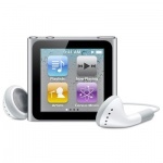 Портативный мультимедиа плеер Apple iPod nano 6G 16 Gb Silver (MC526)