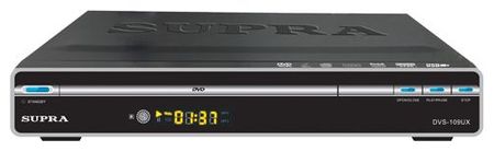 Проигрыватель DVD Supra DVS-109UX черный