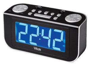 Радиочасы Vitek VT-6600 (черный)