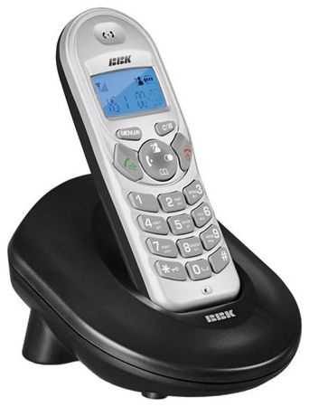 Радиотелефон BBK BKD-810RU Серо/Черный