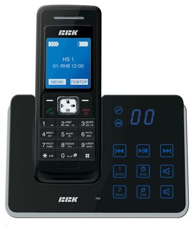 Радиотелефон BBK BKD-833RU Черный