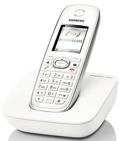 Радиотелефон Siemens Gigaset C590 Silky White