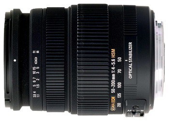 Sigma AF 50-200mm F/4-5.6 DC OS HSM для Sony