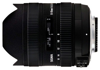 Sigma AF 8-16mm F/4.5-5.6 DC HSM для Nikon F