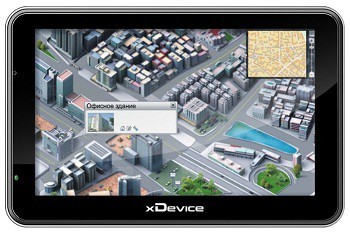 xDevice microMAP-Monza HD 5-A5-G-4Gb-FM Navitel