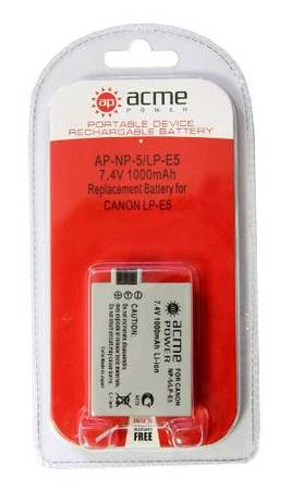 Аккумулятор для Canon EOS 450D AcmePower AP LP-E5