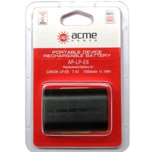 Аккумулятор для Canon EOS 5D Mark II AcmePower AP LP-E6