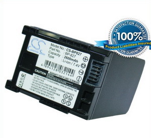Аккумулятор для Canon FS100 BP-827 (повышенной емкости)