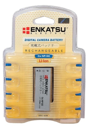 Аккумулятор для Casio Exilim EX-V8 Enkatsu CS NP-50