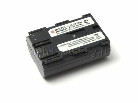 Аккумулятор для фото и видеокамеры Canon BP-508, BP-511
