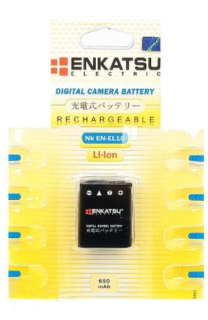Аккумулятор для Nikon Coolpix S200 Enkatsu NK EN-EL10