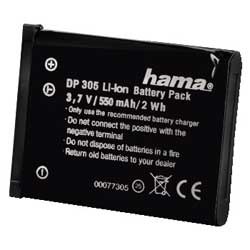 Аккумулятор для Olympus Mju 550WP HAMA DP-305