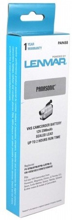 Аккумулятор для Panasonic AG-180 Lenmar PAN88
