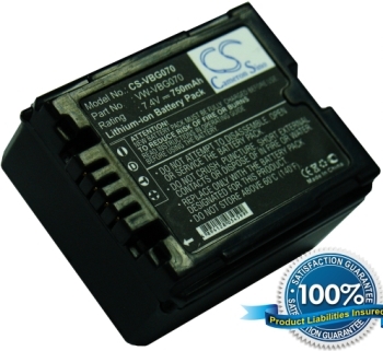 Аккумулятор для Panasonic HDC-SD5 VW-VBG070