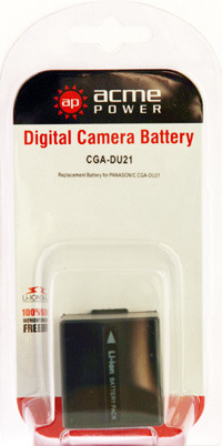 Аккумулятор для Panasonic NV-GS30 AcmePower AP CGA-DU21
