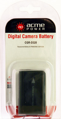 Аккумулятор для Panasonic NV-MX3 AcmePower AP CGR-D320