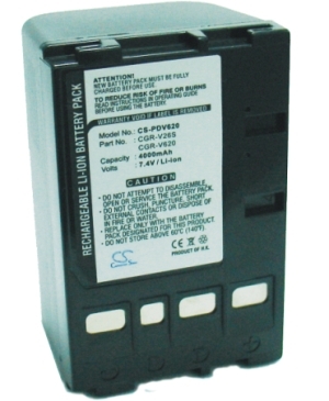 Аккумулятор для Panasonic NV-VS70 CGR-V620 (повышенной емкости)