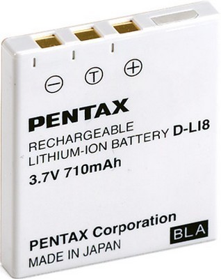Аккумулятор для Pentax Optio S4i D-Li8 ORIGINAL