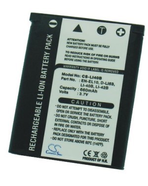 Аккумулятор для Pentax Optio V10 D-Li63