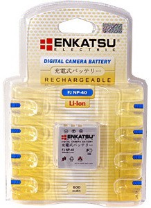 Аккумулятор для Pentax Optio WP Enkatsu FJ NP-40