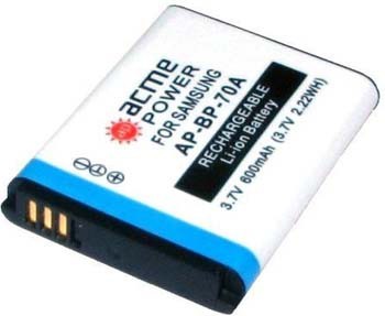 Аккумулятор для Samsung ST70 AcmePower BP-70A