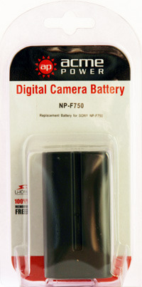 Аккумулятор для Sony CCD-TR730 AcmePower NP-F750
