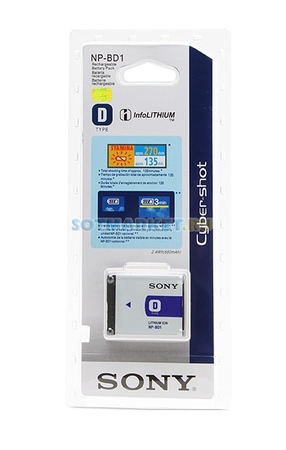 Аккумулятор для Sony Cyber-shot DSC-T75 NP-BD1 ORIGINAL