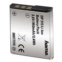Аккумулятор для Sony Cyber-shot DSC-W35 HAMA DP-315