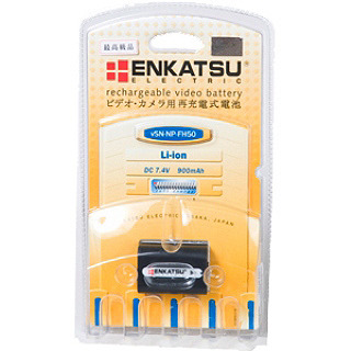 Аккумулятор для Sony HDR-SR5E Enkatsu VSN NP-FH50