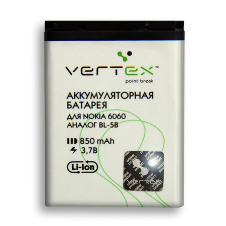 Аккумулятор Vertex (BL-5B)