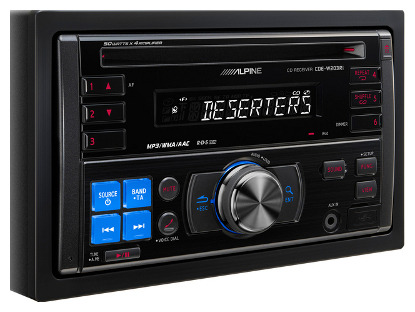 Авторесивер Alpine CDE-W203Ri 2DIN