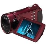 Цифровая видеокамера Samsung HMX-H300RP Red