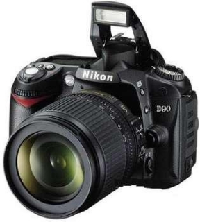 Цифровые фотоаппараты Nikon D90 kit 18-105