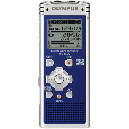 Диктофон Olympus WS-650S Blue