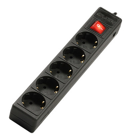 Фильтр сетевой Sven Optima Base 3м black
