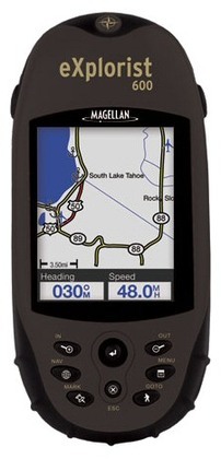 GPS навигатор Magellan eXplorist 600